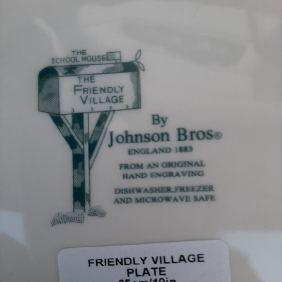 Johnson Bros Friendly Village 10 inch Dinner Plate - Picture 5 of 5
